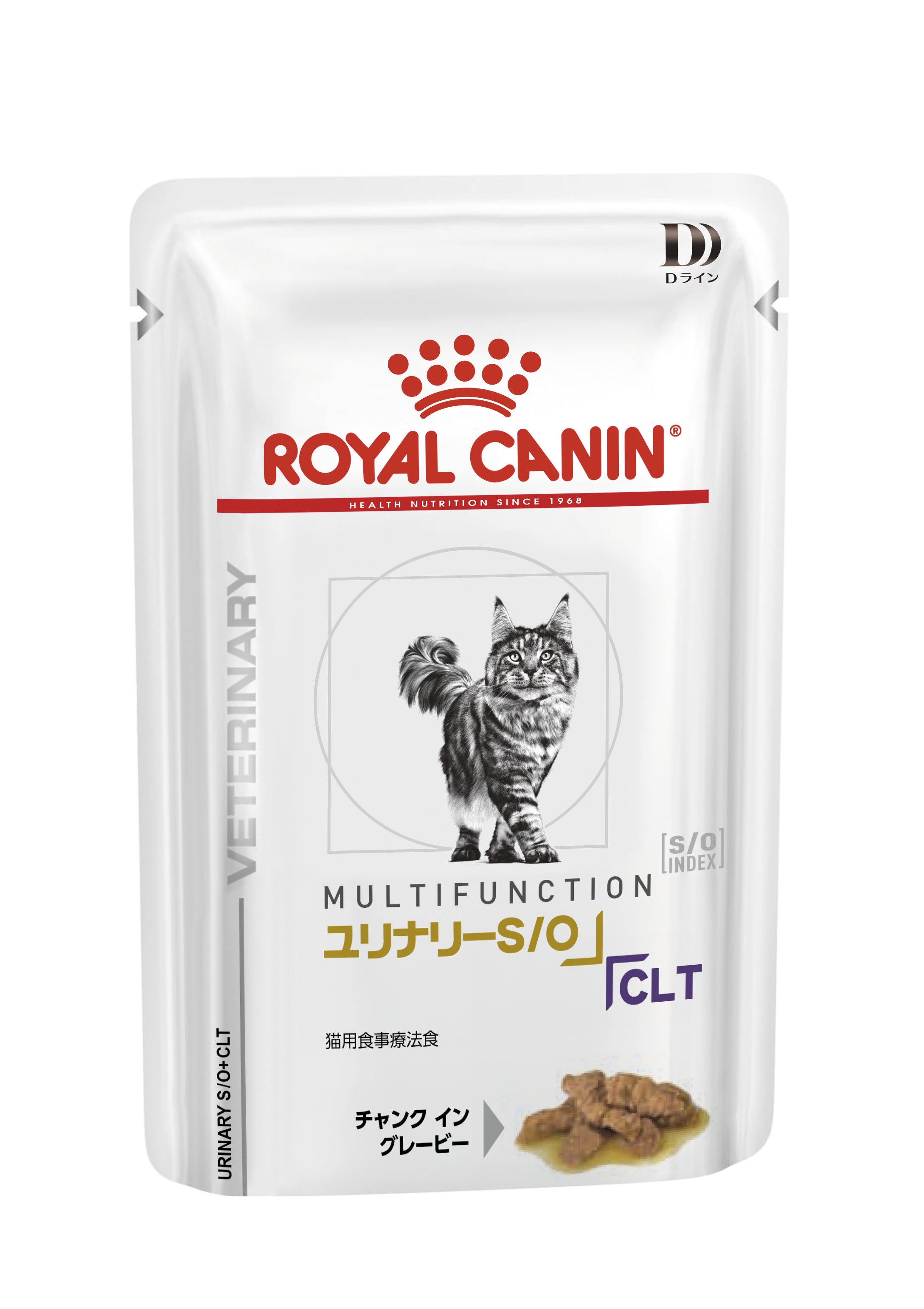【ロイヤルカナン】〈猫用〉ユリナリーS/O +CLT ウェットパウチ85g×24袋