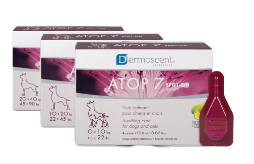 デルモセント】アトップピペット7 犬猫用 4本入り