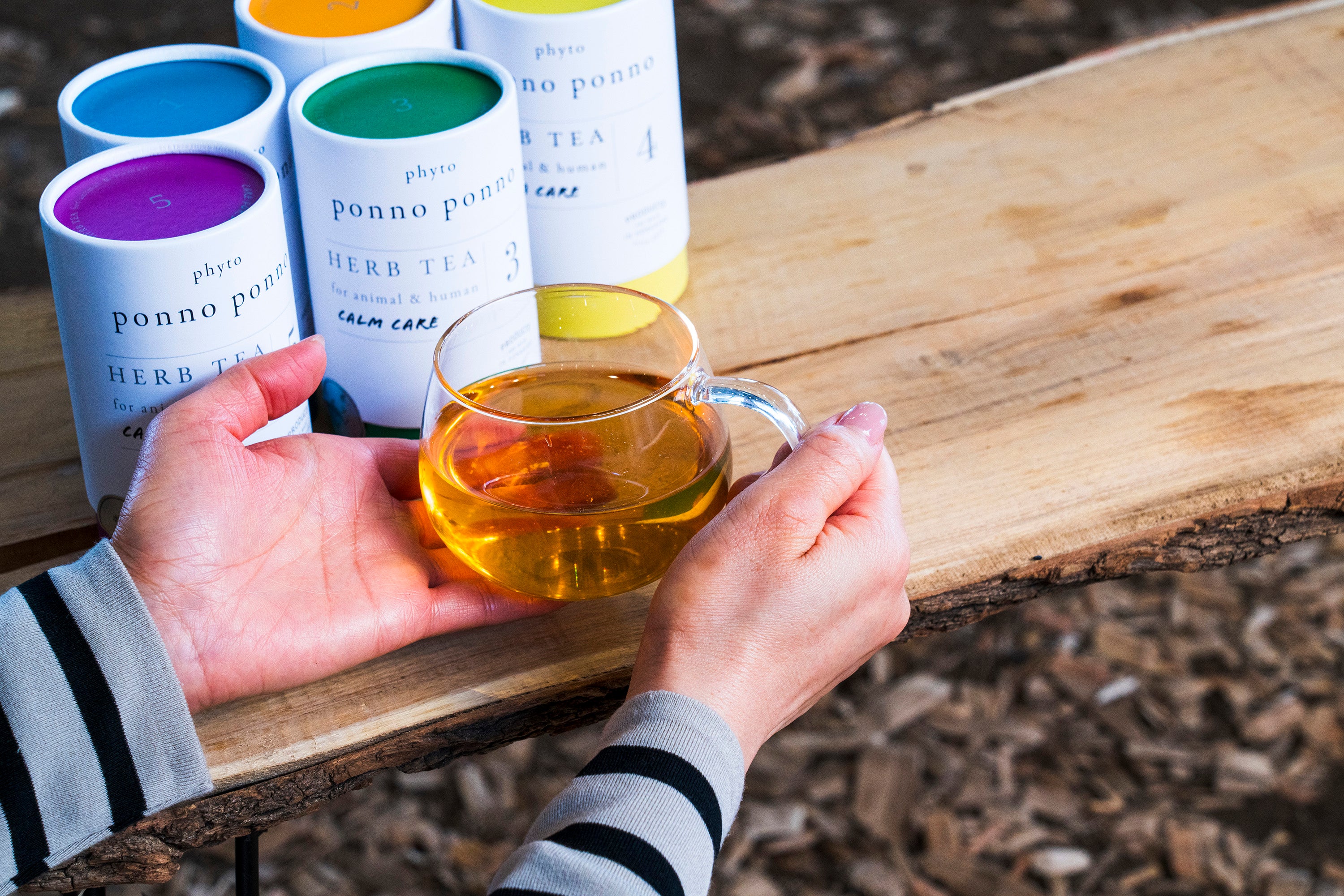 【ponno ponno】ハーブティー カームケア