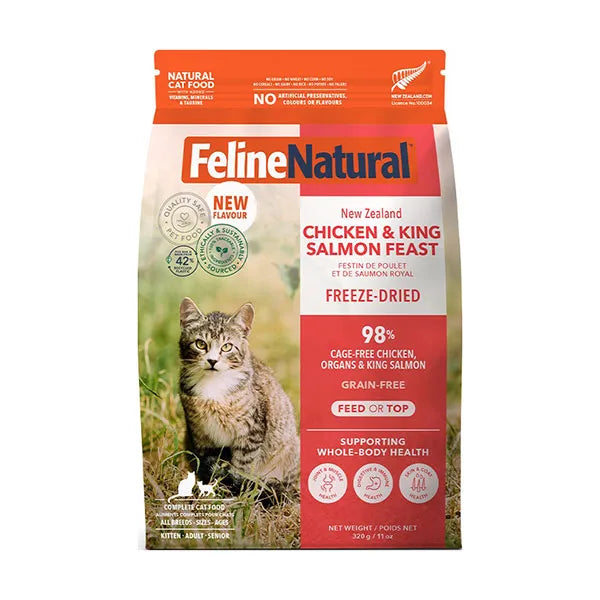 k9 FelineNatural チキンキングサーモン 85g 24缶セット K9】〈猫用〉チキン&キングサーモンフィースト