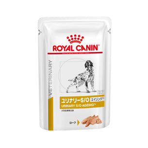 【ロイヤルカナン】〈犬用〉ユリナリーS/Oエイジング7+  ウェットパウチ85g×24