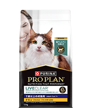 【ピュリナプロプラン】〈猫用〉リブクリア 7歳以上用