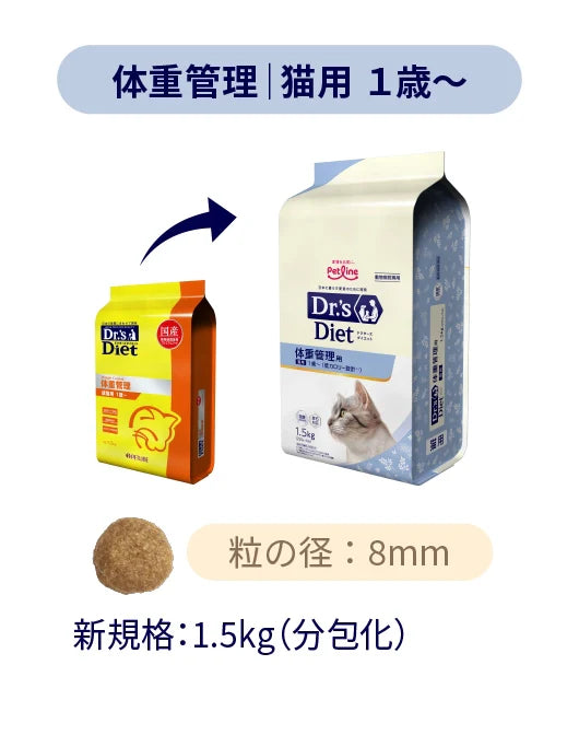 ドクターズダイエット】〈猫用〉体重管理