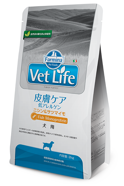 【ファルミナ】〈犬用〉皮膚ケア 低アレルゲン（ニシン＆サツマイモ）