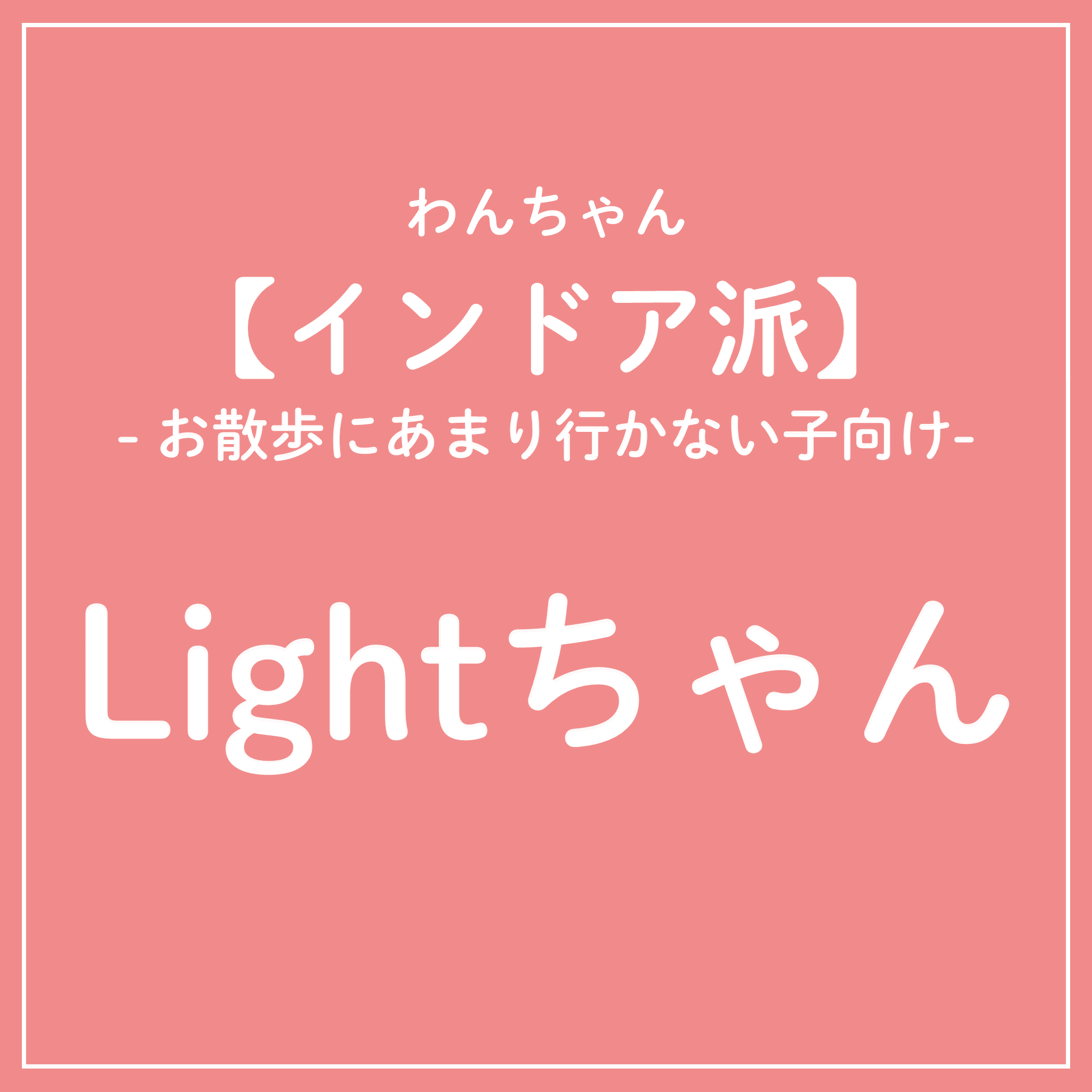 【早割】インドア派 犬Lightちゃんカラダクリーニングチケット 2025